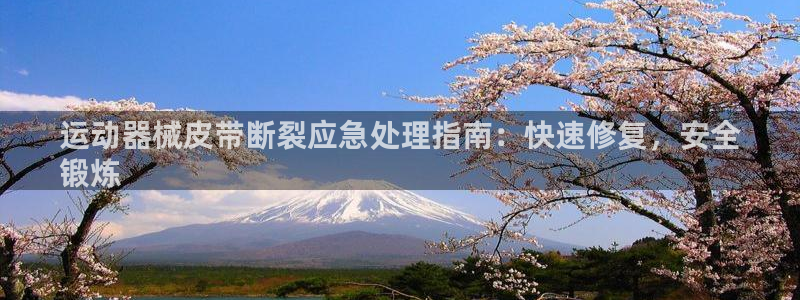 凯时国际官方版：运动器械皮带断裂应急处理指南：快速修
