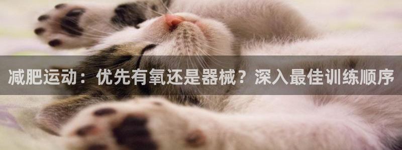 尊龙凯时ag旗舰厅官网客服：减肥运动：优先有氧还是器
