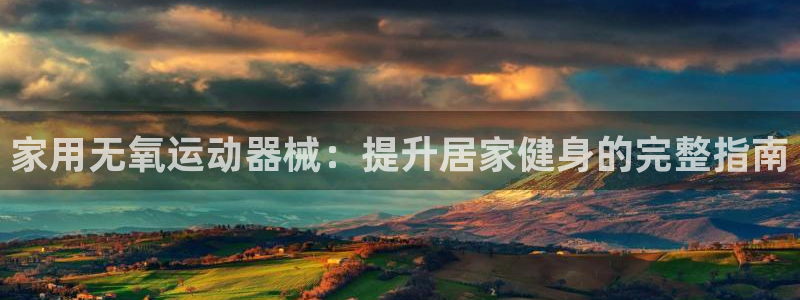 尊龙凯时ag旗舰：家用无氧运动器械：提升居家健身的完