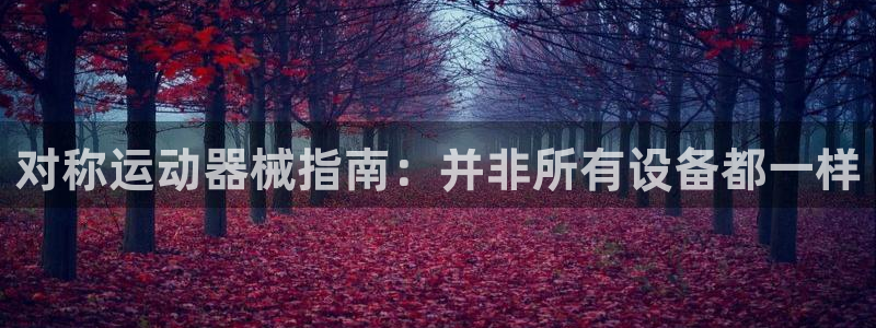 Z6尊龙凯时登录：对称运动器械指南：并非所有设备都一