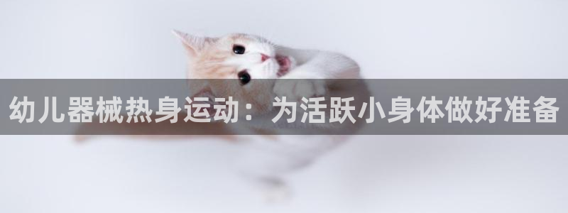 尊龙凯时官网首页：幼儿器械热身运动：为活跃小身体做好