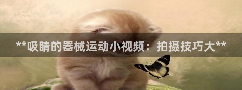 尊龙凯时电竞：**吸睛的器械运动小视频：拍摄技巧大*
