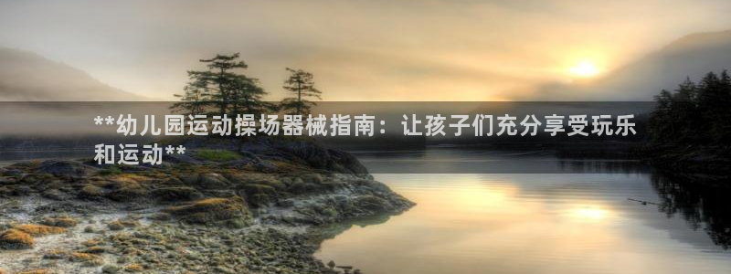 尊龙凯时是哪个国家的：**幼儿园运动操场器械指南：让